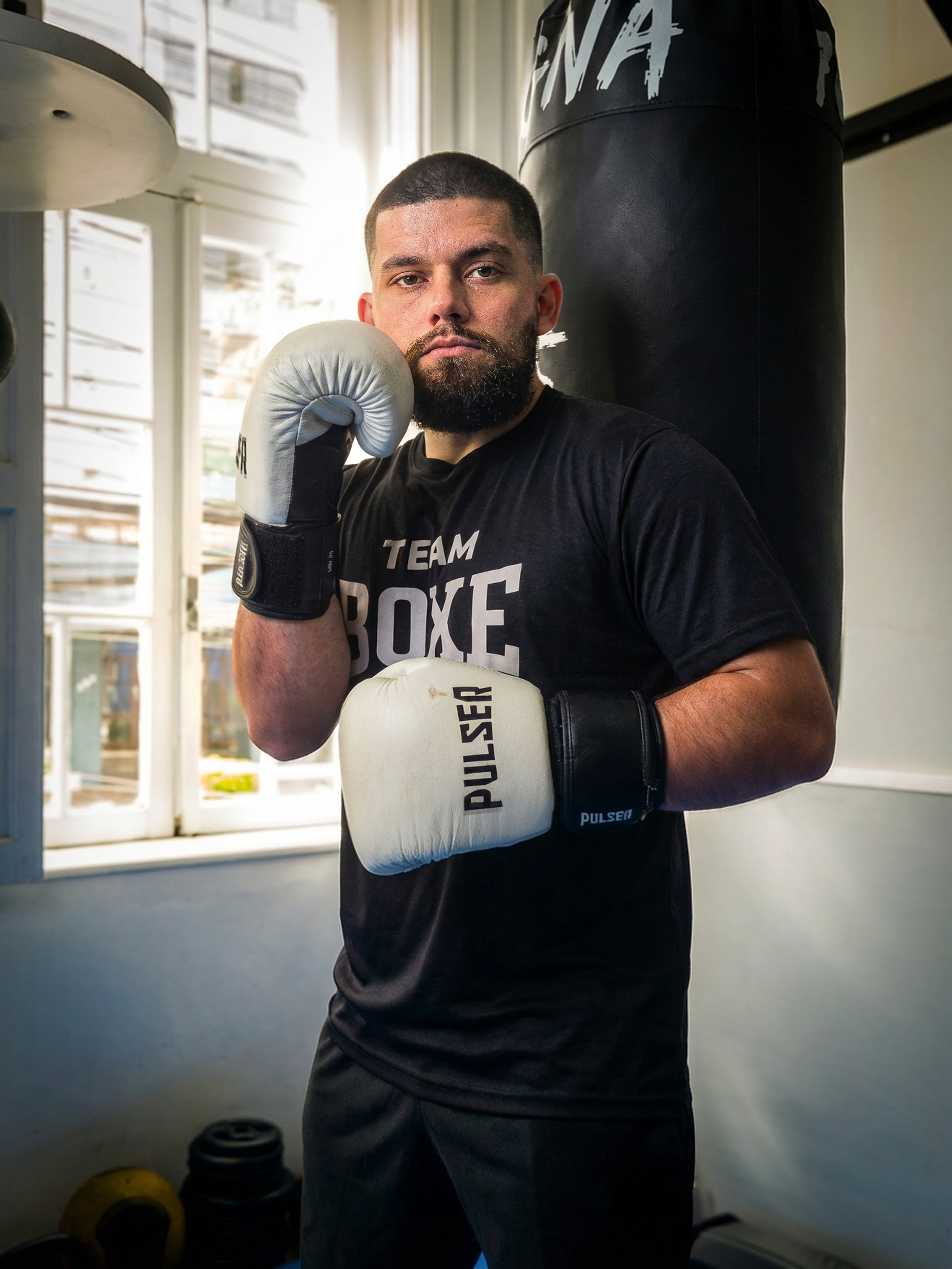 Vinicius Santos — fundador e instrutor da Boxe Real